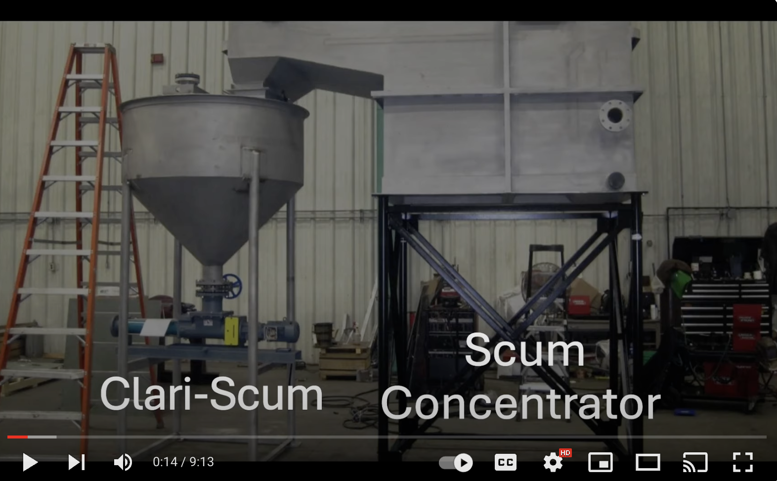 Clari-Scum Scum Concentrator